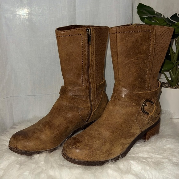 UGG Lula Mae Leather Boots